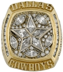 Dallas Cowboys 1995 Super Bowl XXX  Championship Gold & Diamond Players Ring