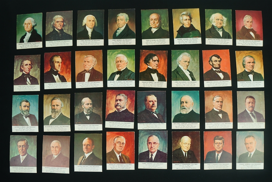 Vintage Presidential Card Collection