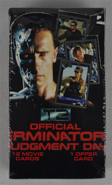 Terminator Judgement Day Unopened Box of Wax Packs 