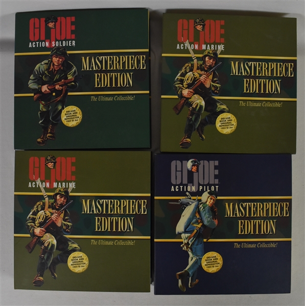 GI Joe Lot of 4 Masterpiece Edition Figures