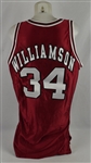 Corliss Williamson c. 1992-94 Arkansas Razorbacks #34 Game Used Jersey *Played on 1993-94 NCAA Championship Team* w/Dave Miedema LOA