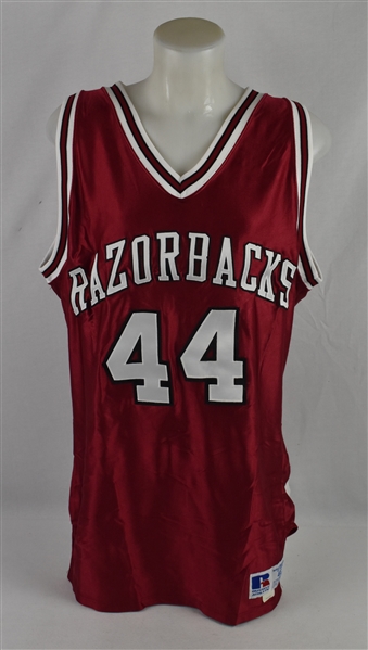 Darnell Robinson c. 1993-96 Arkansas Razorbacks #44 Game Used Jersey *Played on 1993-94 NCAA Championship Team* w/Dave Miedema LOA