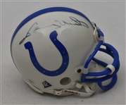 Johnny Unitas Autographed Baltimore Colts Mini Helmet