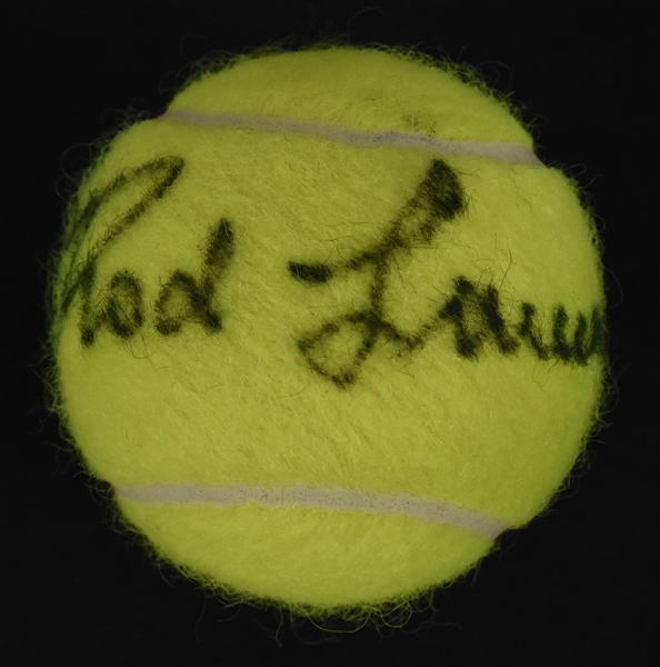 Rod Laver Autographed Tennis Ball