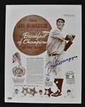 Joe DiMaggio Autographed 11x14 Photo