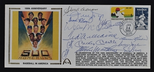 500 Home Run Club Autographed Gateway Cachet w/11 Signatures & Pete Rose