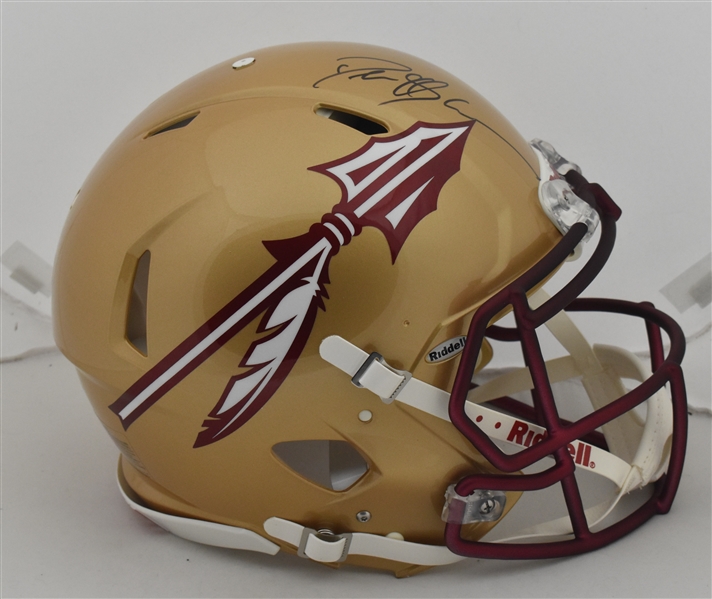 Deion Sanders Autographed Full Size Authentic Florida State Seminoles Helmet