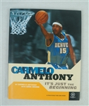 Carmelo Anthony Autographed Book