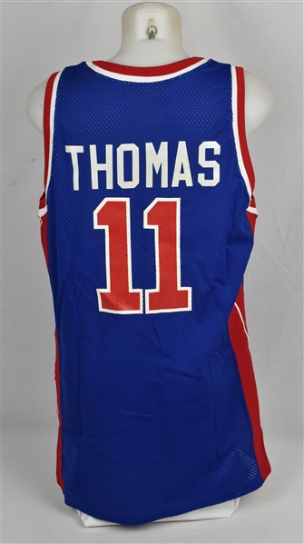 Isiah Thomas 1993-94 Detroit Pistons Game Used Jersey w/Sports Investors Authentication