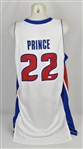 Tayshaun Prince 2011-12 Detroit Pistons Game Used & Autographed Jersey