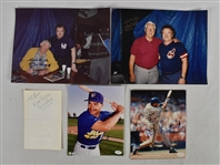 Baseball Autograph Collection w/Ernie Banks