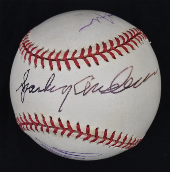 Detroit Tigers Legends Autographed Baseball w/Sparky Anderson