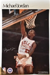 Michael Jordan Autographed & Inscribed Vintage Poster 