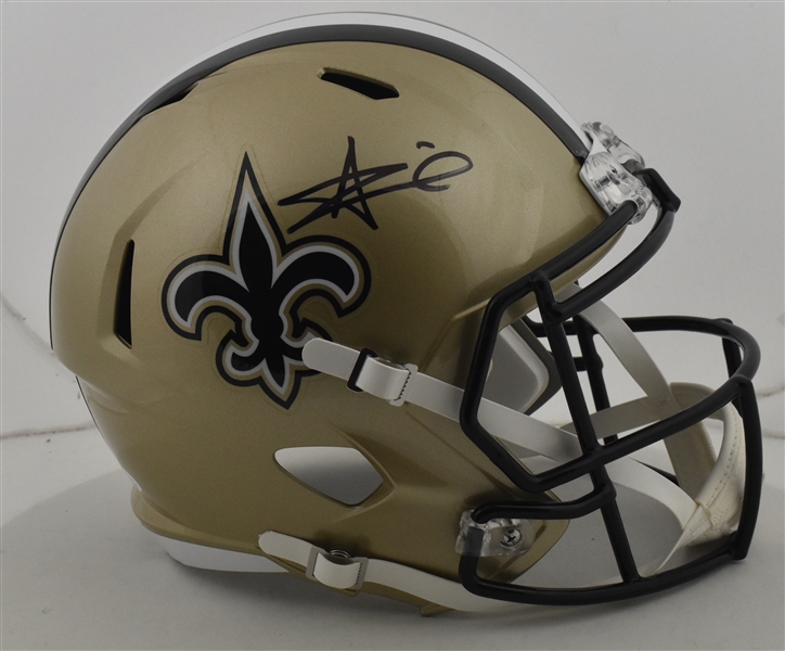 Alvin Kamara Autographed New Orleans Saints Full Size Helmet
