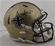 Alvin Kamara Autographed New Orleans Saints Full Size Helmet