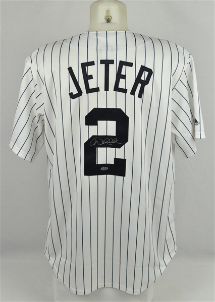 Derek Jeter Autographed New York Yankees Jersey