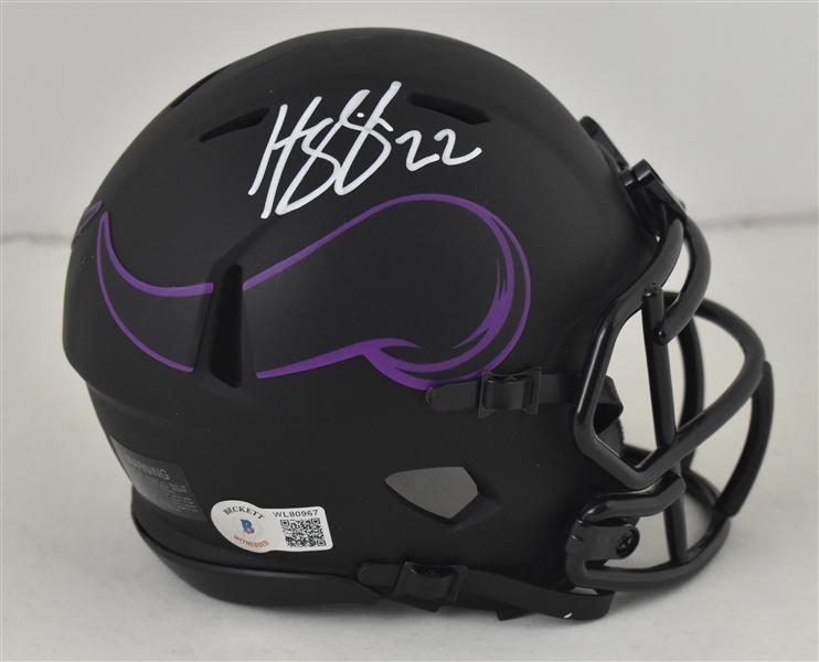 Harrison Smith Autographed Minnesota Vikings Mini Helmet