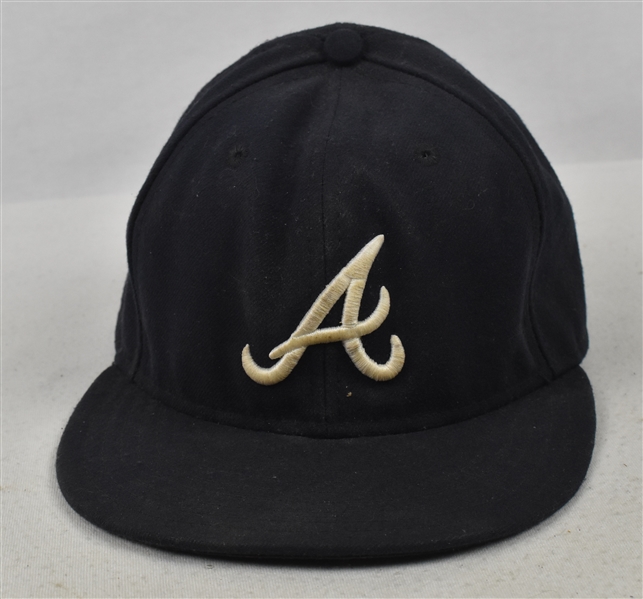 Freddie Freeman c. 2014-15 Atlanta Braves Game Used Hat