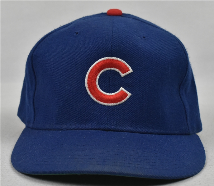 Ryne Sandberg 1992 Chicago Cubs Game Used Hat 