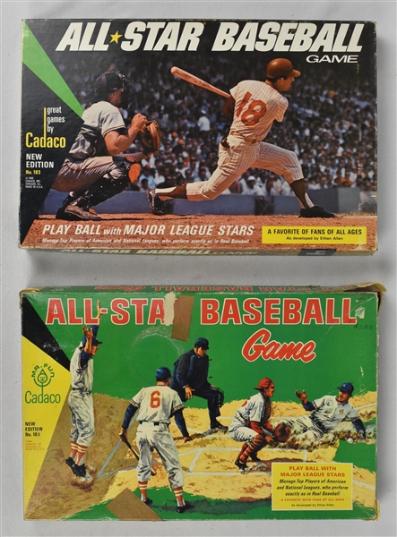 Lot of 2 Vintage Baseball Games