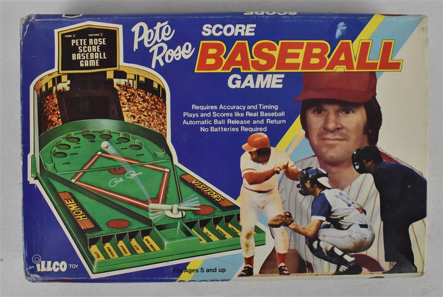 Vintage Pete Rose Baseball Game