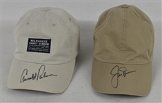 Jack Nicklaus & Arnold Palmer Autographed Hats
