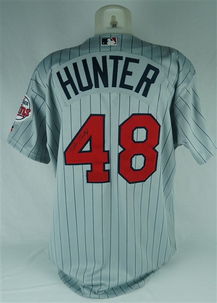 Torii Hunter 2001 Minnesota Twins Game Used Jersey
