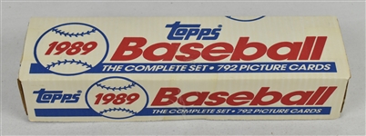 Topps 1989 Complete Baseball Card Set