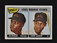 Joe Morgan 1965 Topps Rookie Baseball Card #16