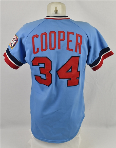 Don Copper 1981 Minnesota Twins Game Used Jersey *Last Twin to Wear #34*
