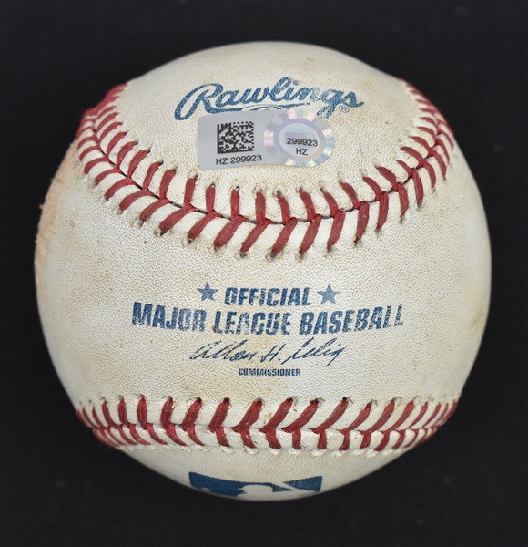 Mike Trout 2014 Game Used Baseball
