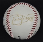 HOF & Stars Autographed Baseball w/Derek Jeter & Kirby Puckett