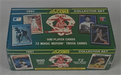 Unopened 1991 Score Baseball Card Set