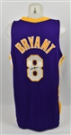 Kobe Bryant Autographed 2000-01 Los Angeles Lakers Pro Cut Road Purple Jersey
