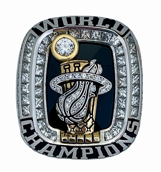 Miami Heat 2012 NBA Championship 14K Gold & Diamond Ring