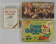 Collection of 3 Vintage Games w/ How to Host a Murder