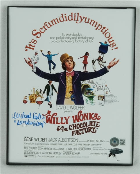 Michael Bollner "Willy Wonka & The Chocolate Factory" Autographed 8x10 Photo Beckett