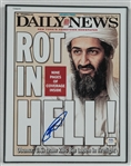 Robert ONeill Autographed 11x14 Bin Laden Daily News Photo PSA/DNA