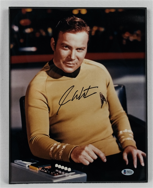 William Shatner Autographed 11x14 Photo Beckett
