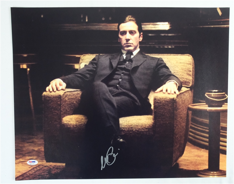 Al Pacino "Godfather" Autographed 16x20 Photo PSA/DNA