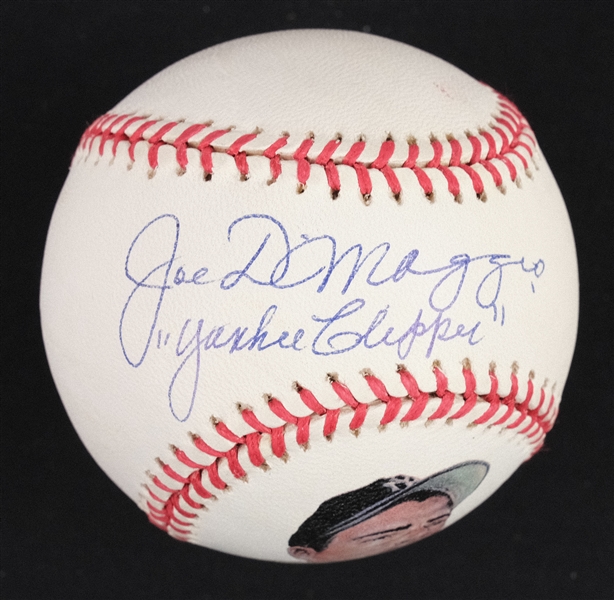 Joe DiMaggio Autographed & Inscribed "Yankee Clipper" Baseball JSA