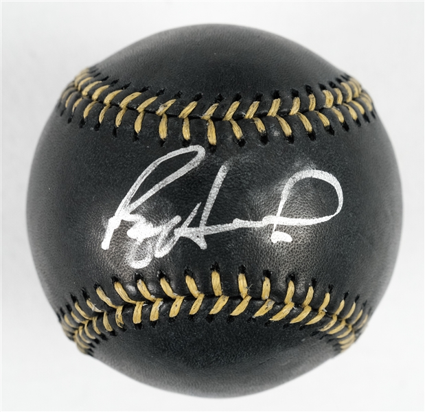 Ryan Howard Autographed Black Baseball