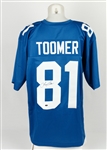 Amani Toomer Autographed New York Giants Jersey