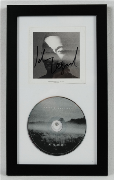 John Legend Autographed & Framed CD JSA