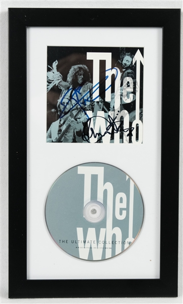 The Who Autographed & Framed CD w/Daltry & Townshend Beckett