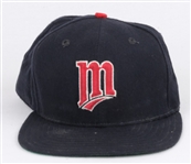 Shane Mack Minnesota Twins Game Used Autographed Spring Training Hat