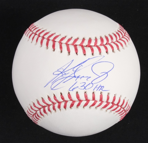 Ken Griffey Jr. Autographed & Inscribed 630 HR Baseball Beckett