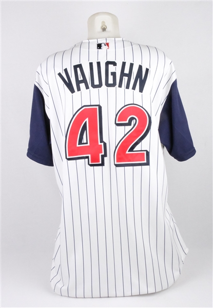 Mo Vaughn 2000 Anaheim Angels Game Used Jersey