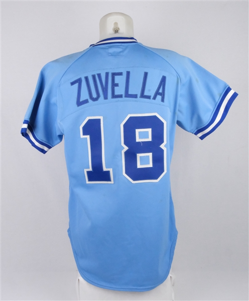 Paul Zuvella 1982 Atlanta Braves Game Used Jersey