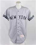 Alan Mills/Dave Eiland 1991 New York Yankees Game Used Jersey